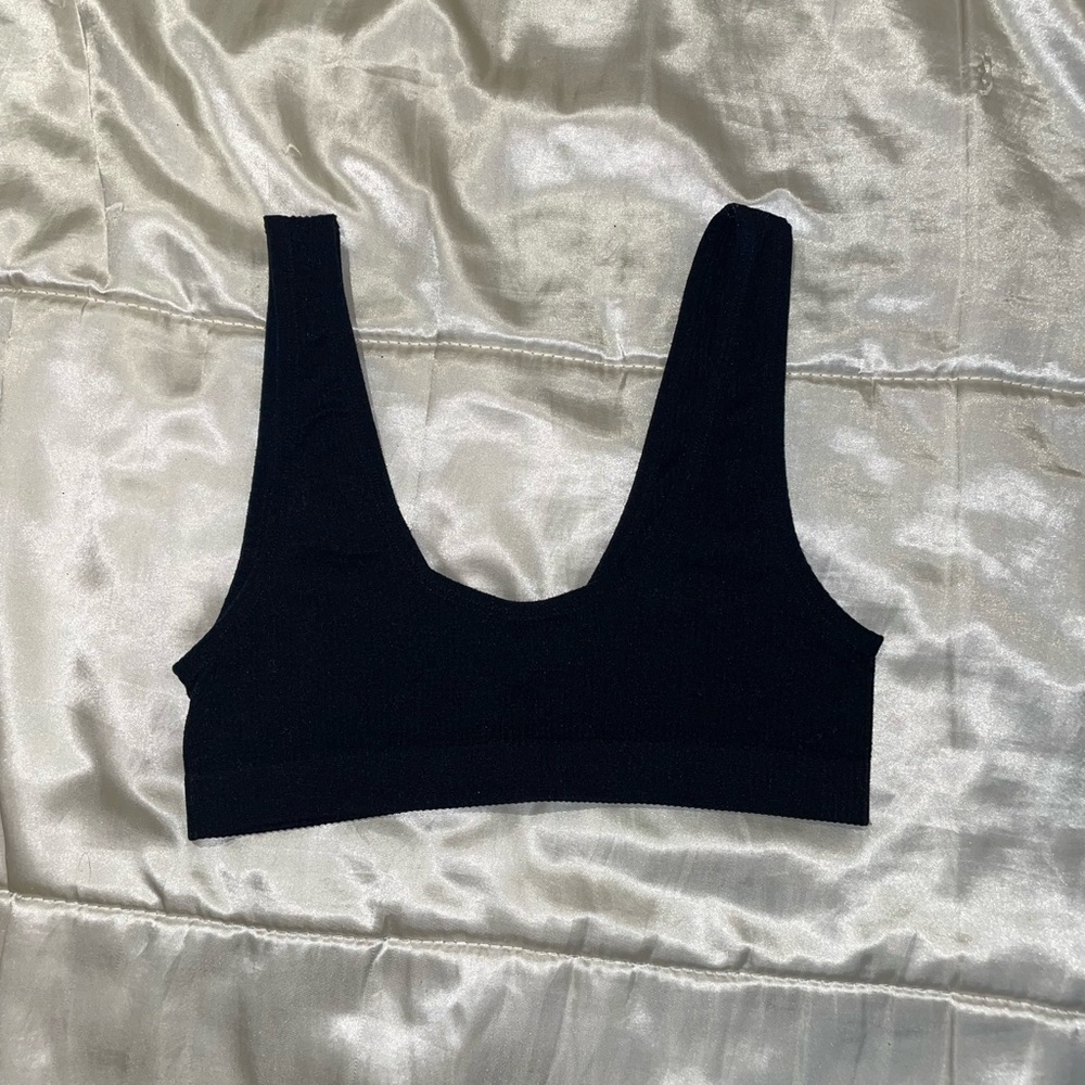 Colsie Ribbed Bralette - Picture 1 of 3
